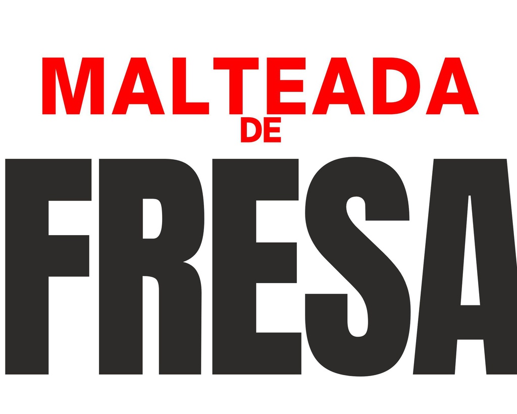 Malteada de Fresa