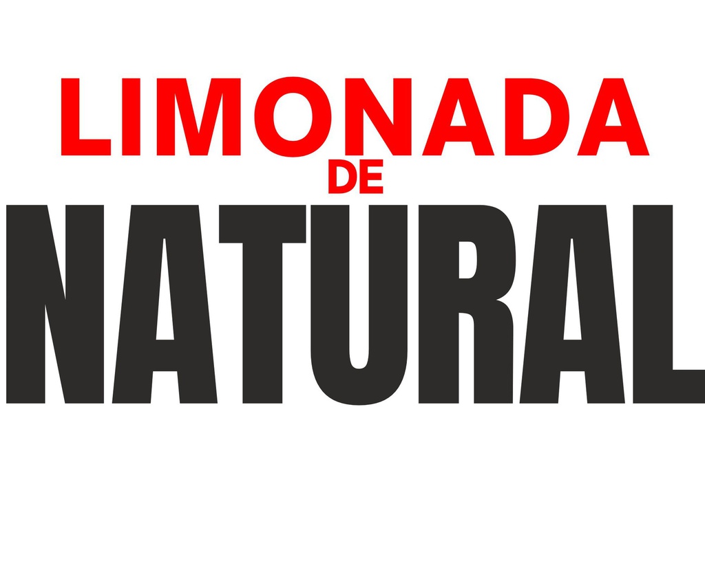 LIMONADA*NATURAL