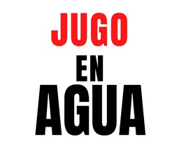 JUGO AGUA