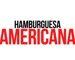[53] Hamburguesa Americana
